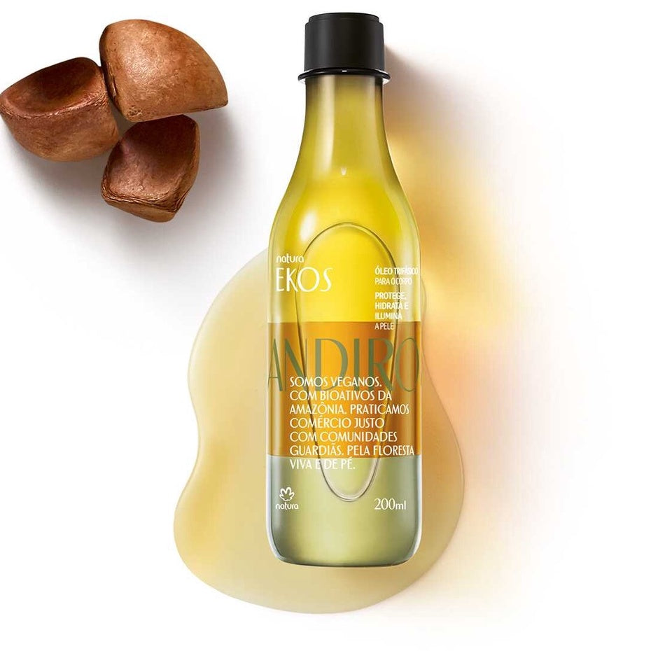 Natura Ekos Andiroba Three-Phase Body Deodorant Oil 200ml